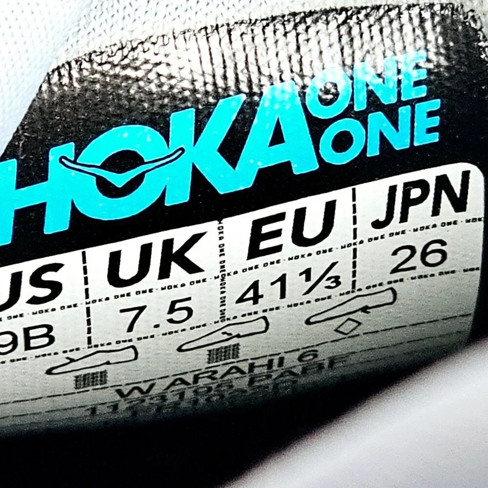 Hoka One One Arahi 6 1123195 PABF Plein Air Blue Fog Running Shoe Sneakers, 9B - Picture 10 of 10